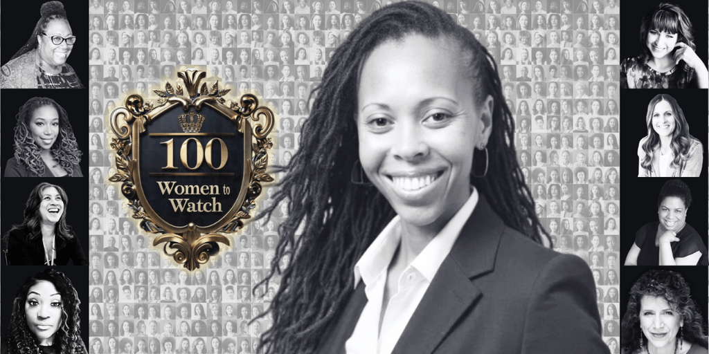 Image of a woman featured in '100 Women to Watch,' spotlighting women leaders building movements with purpose and legacy.