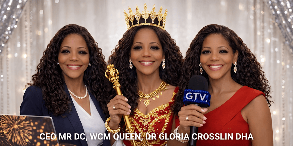 Dr. Gloria Crosslin leverages pageantry through Mr. DC to drive business growth, tourism, and community-focused economic development initiatives.