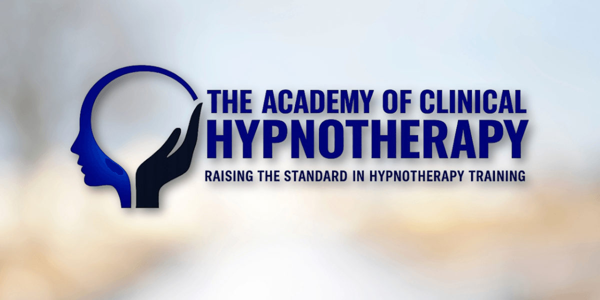Logo of The Academy of Clinical Hypnotherapy emphasizing hypnotherapy training standards