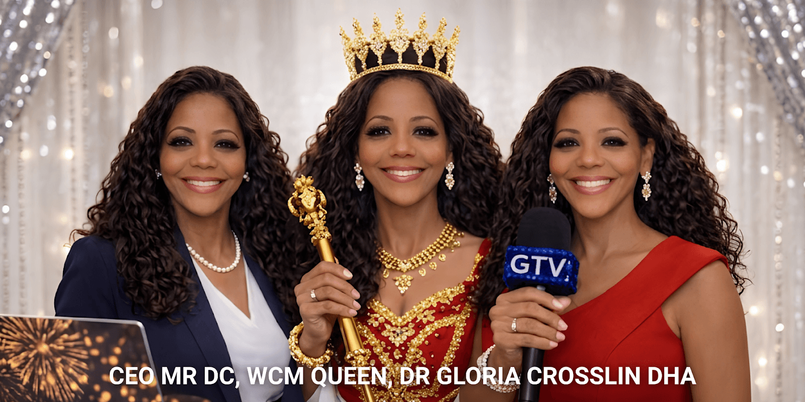 Dr. Gloria Crosslin leverages pageantry through Mr. DC to drive business growth, tourism, and community-focused economic development initiatives.