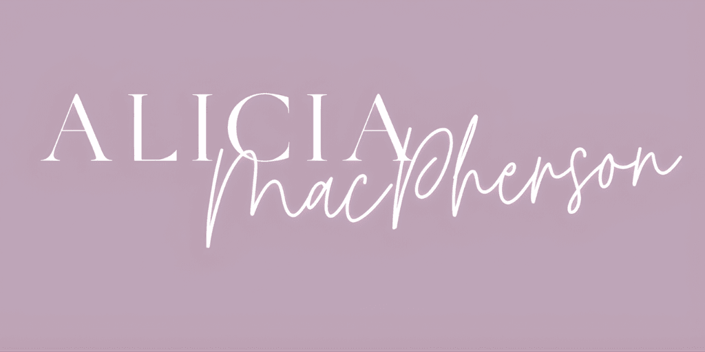 "Logo of Dr. Alicia MacPherson, promoting her 'Sync to Release' method for hormone-driven weight loss and wellness."