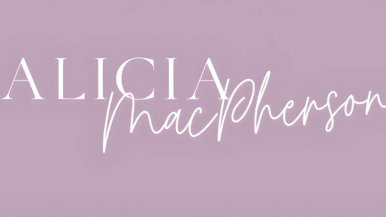"Logo of Dr. Alicia MacPherson, promoting her 'Sync to Release' method for hormone-driven weight loss and wellness."