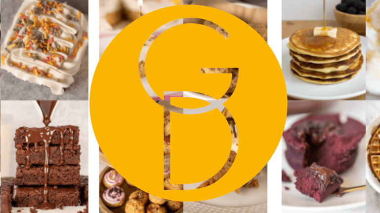 "Good Dee’s logo with a selection of delicious, healthy, low-carb, sugar-free treats, representing the company's commitment to healthier eating."