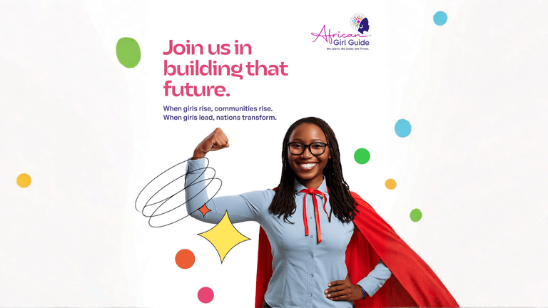 "Jindu Elueze, founder of African Girl Guide and Paw Salvation, empowering girls and underserved children through education and mentorship."