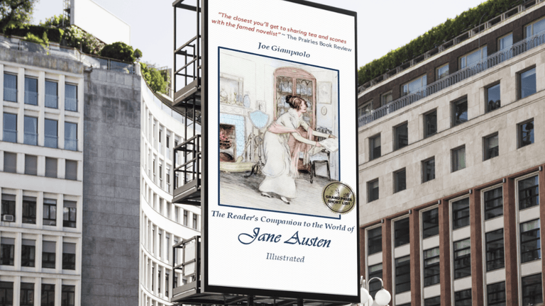 Illustrated Jane Austen companion book offering modern literary guidance, visual storytelling, accessible classic literature interpretation for contemporary readers experience guide.