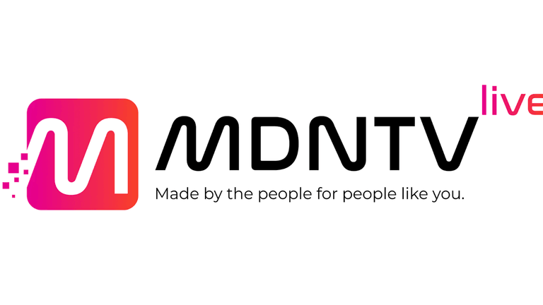MDNTV Live Logo - Made by the People for People