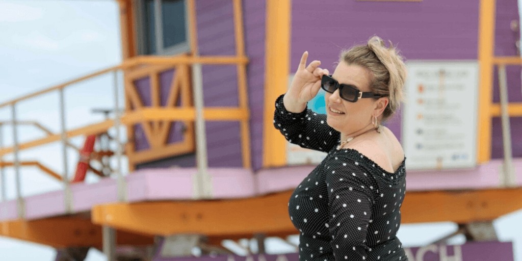 "Annie Bureau, founder of Annie Bee Queen, empowers women through transformative solo travel experiences that inspire self-discovery and confidence."