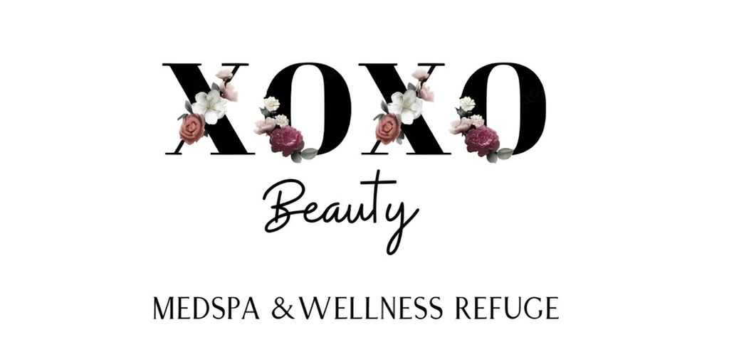 Logo for XOXO Beauty Medspa & Wellness Refuge, focusing on natural and holistic facial rejuvenation.