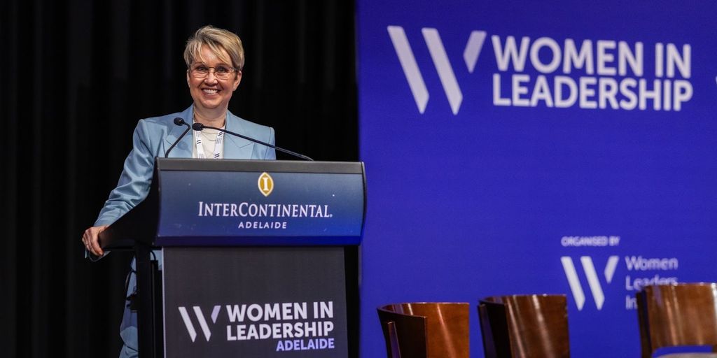 Sinja Hallam discussing heart-led leadership and the importance of alignment in leadership.