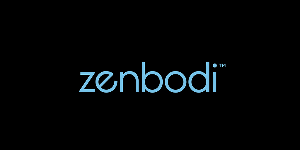 Zenbodi logo, representing a wellness brand founded by Hollie Mancini, offering simple, effective, and science-backed products for women.