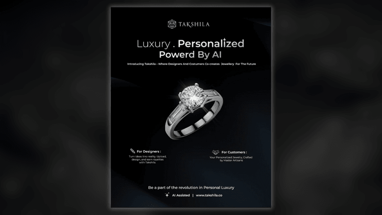Takshila creates a new jewelry experience, letting customers, designers, and artisans create together with lower prices and full creative control.