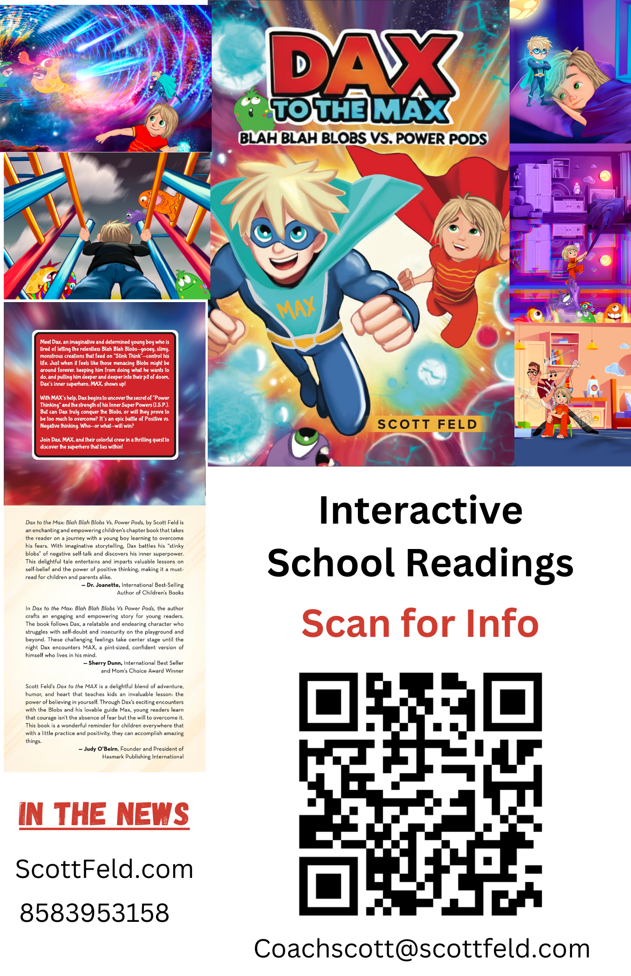 Interactive School Readings (postcard (portrait))