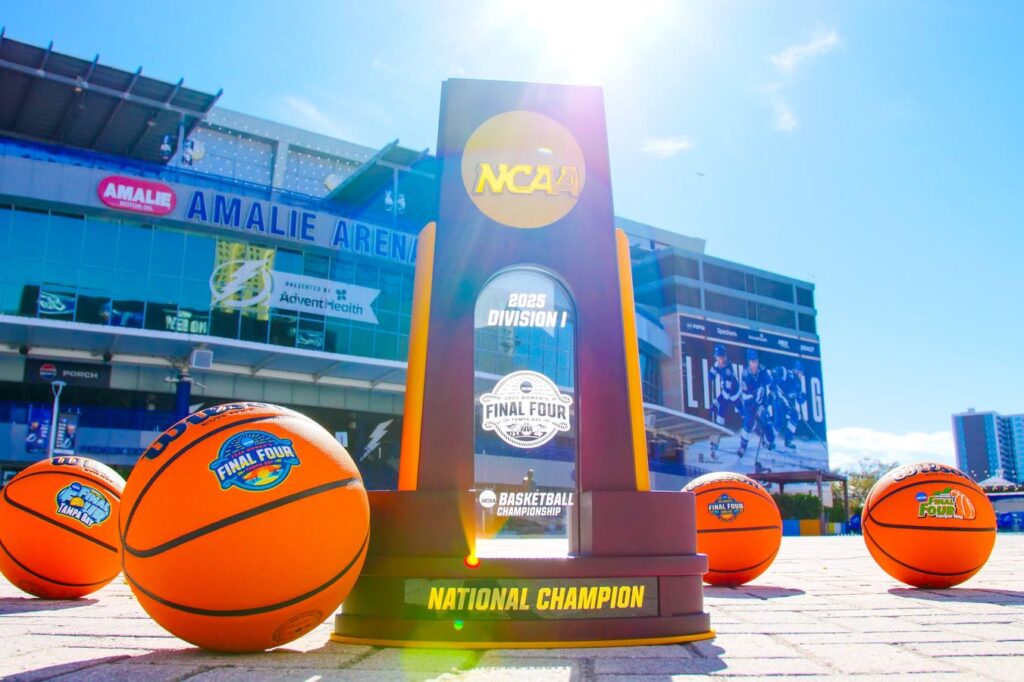 Amalie arena welcomes the women's final four to downtown tampa