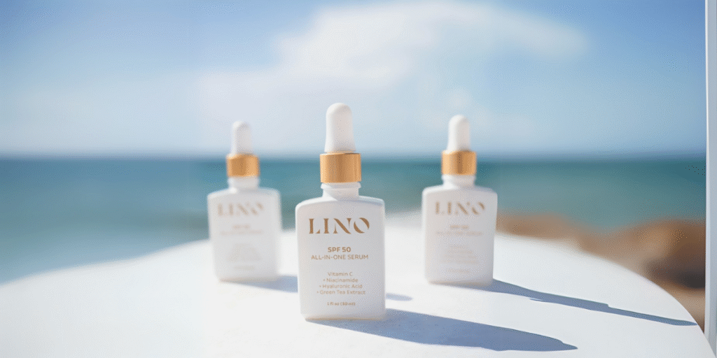 Lino Cosmetics Garners National Spotlight With Oprah Daily’s Sun O-Ward For Its All-In-One SPF 50 Morning Serum Lino Cosmetics