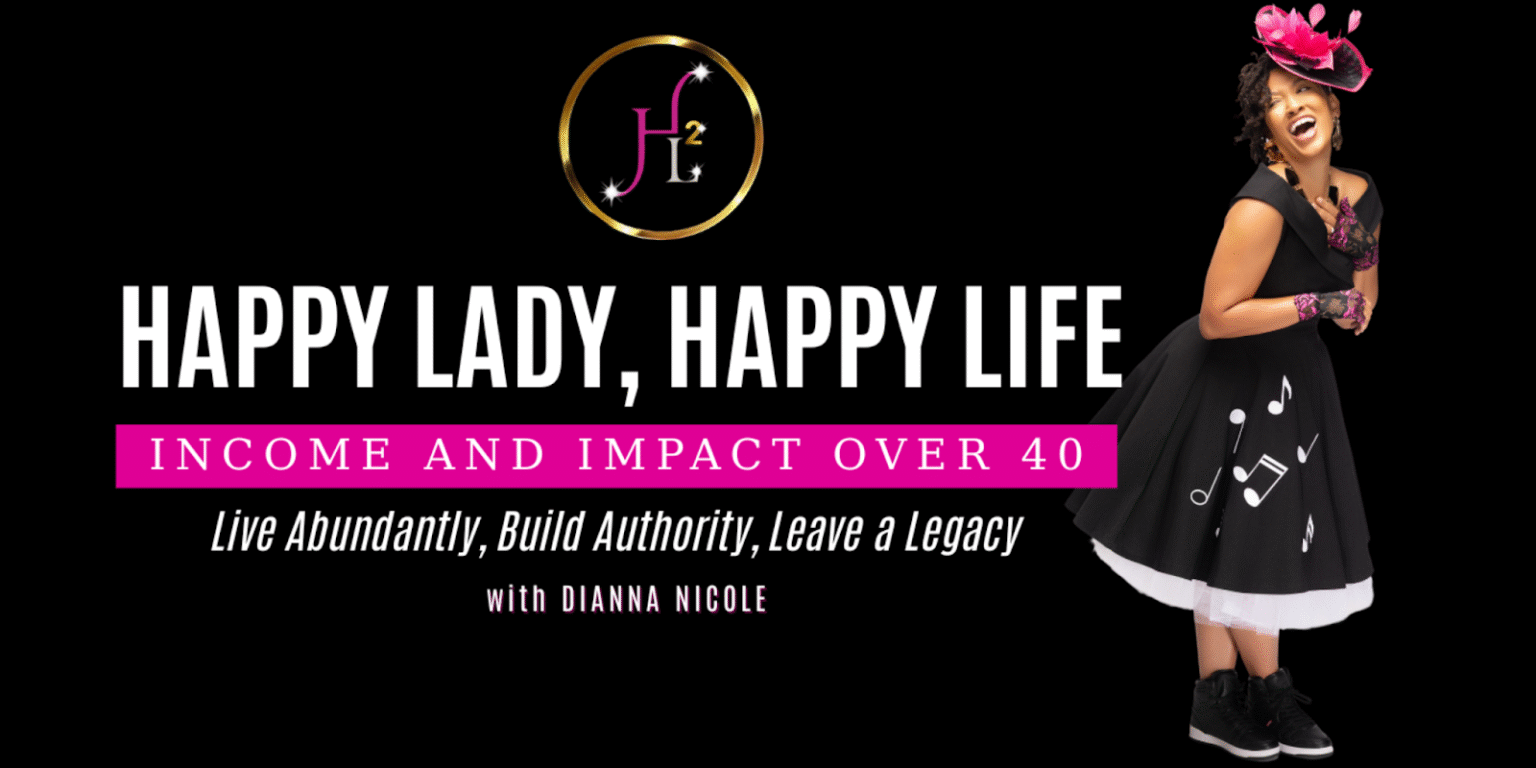 Dianna Nicole, founder of Happy Lady, Happy Life, empowers women over 40 to achieve financial freedom and personal growth through online business and mindset strategies.