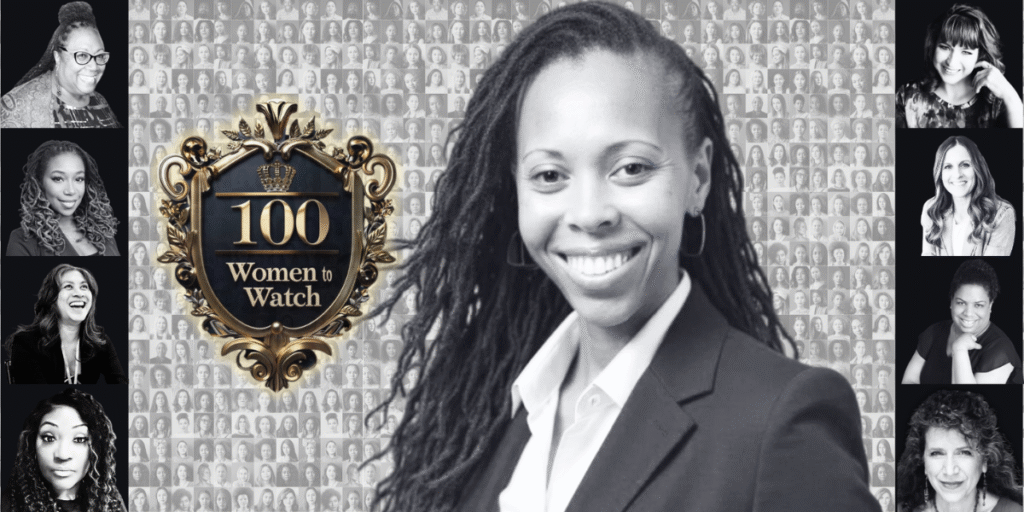 Image of a woman featured in '100 Women to Watch,' spotlighting women leaders building movements with purpose and legacy.