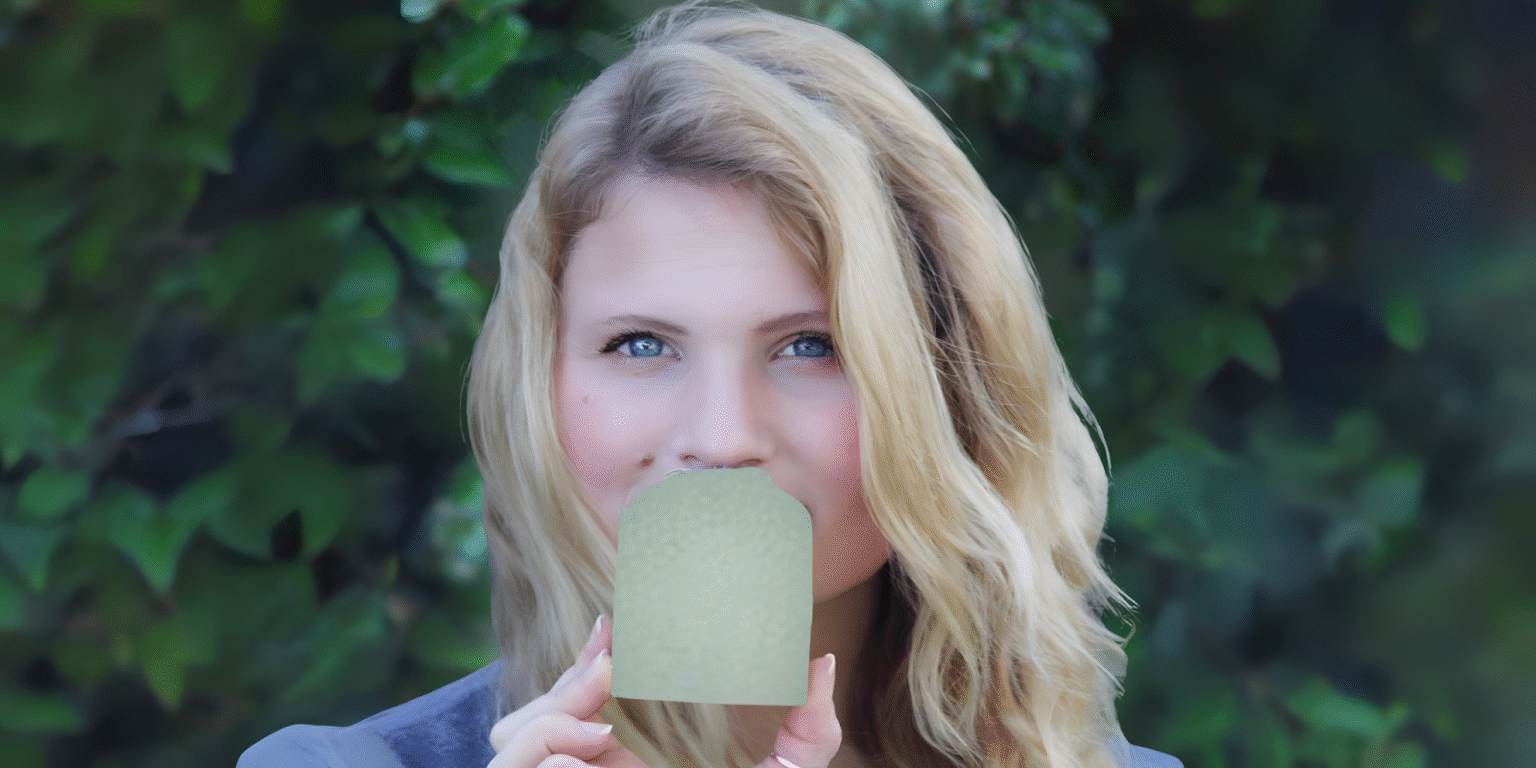 The image features Nicole Boshell, founder of Natural Desires Soap Company, showcasing her passion for natural skincare and authenticity.