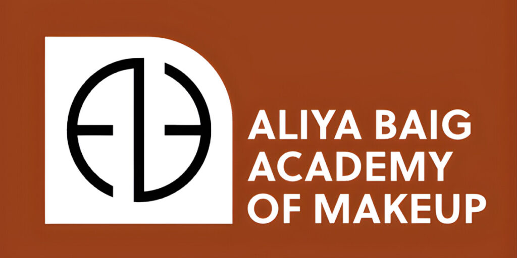 Logo of Aliya Baig Academy of Makeup, symbolizing a world-class institution in makeup education with a focus on standards