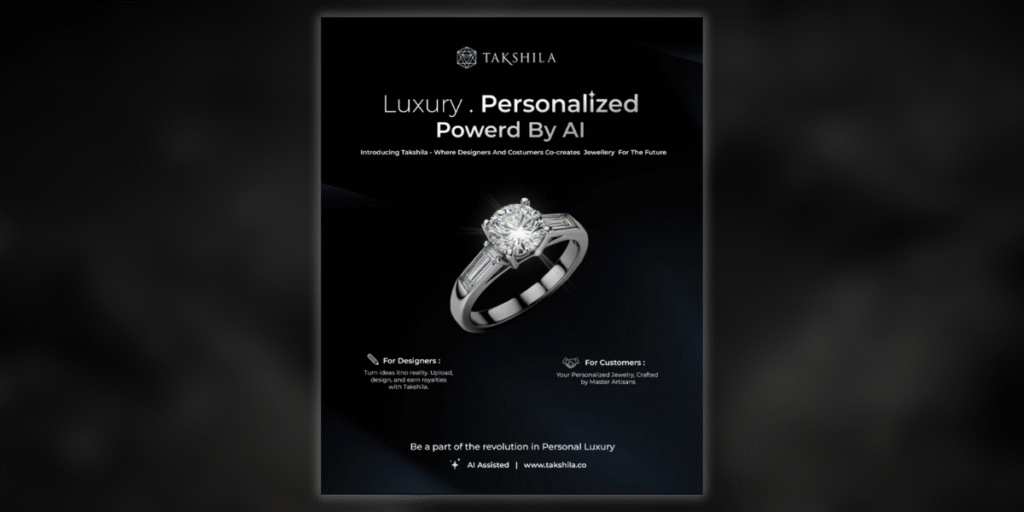 Takshila: Reinventing Jewelry With Collaboration And Personal Choice Takshila creates a new jewelry experience, letting customers, designers, and artisans create together with lower prices and full creative control.
