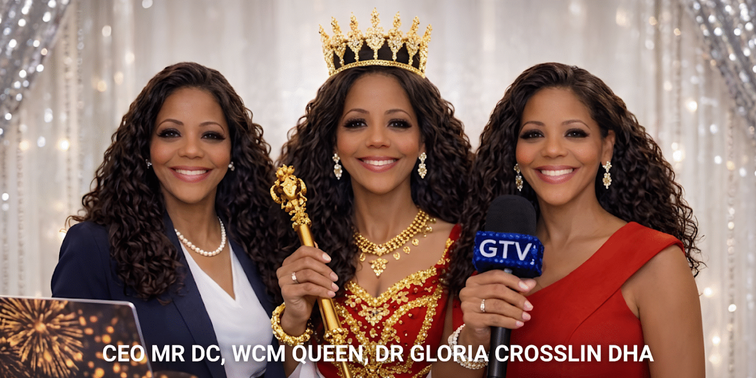 Dr. Gloria Crosslin leverages pageantry through Mr. DC to drive business growth, tourism, and community-focused economic development initiatives.